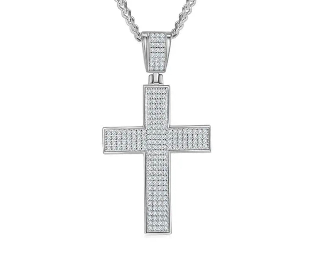 Colgante de Cruz Brillante
