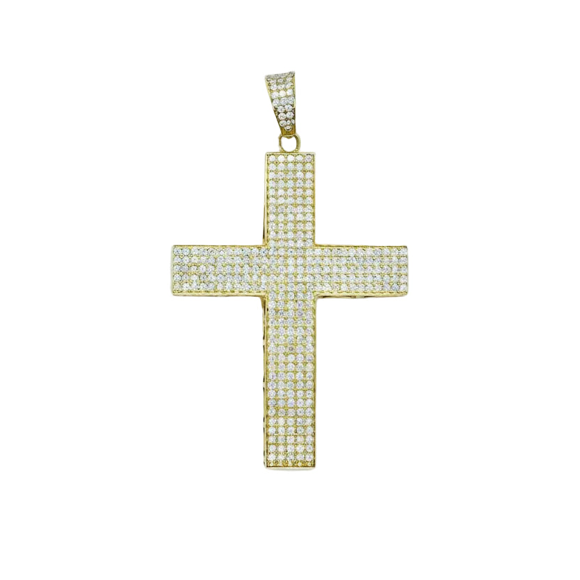 Colgante de Cruz Brillante